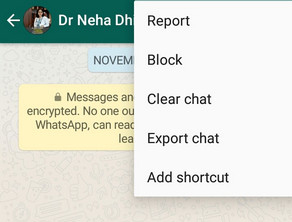 clear whatsapp chat