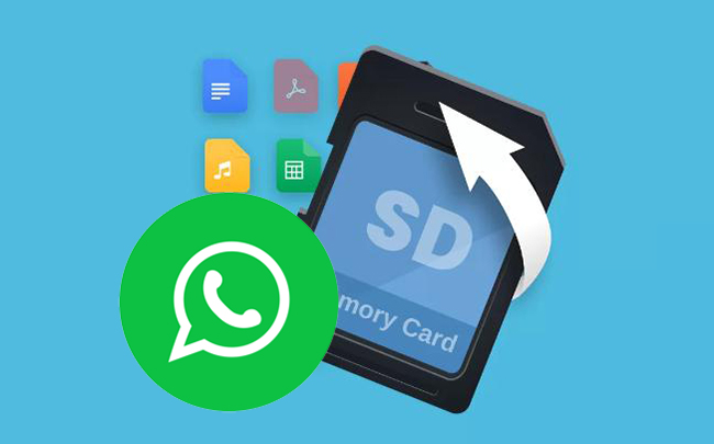 whatsapp files to sd card