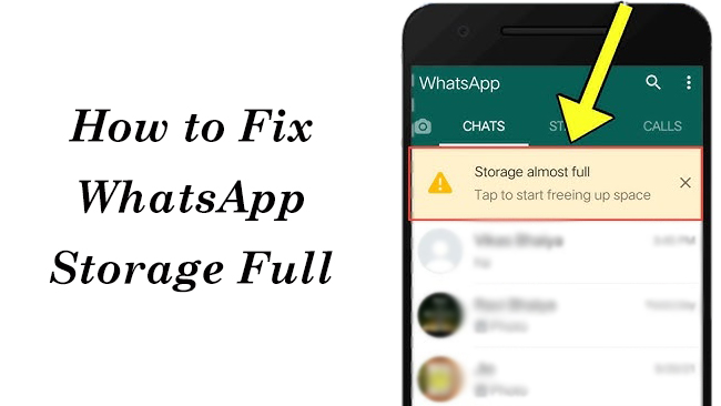 whatsapp storage full