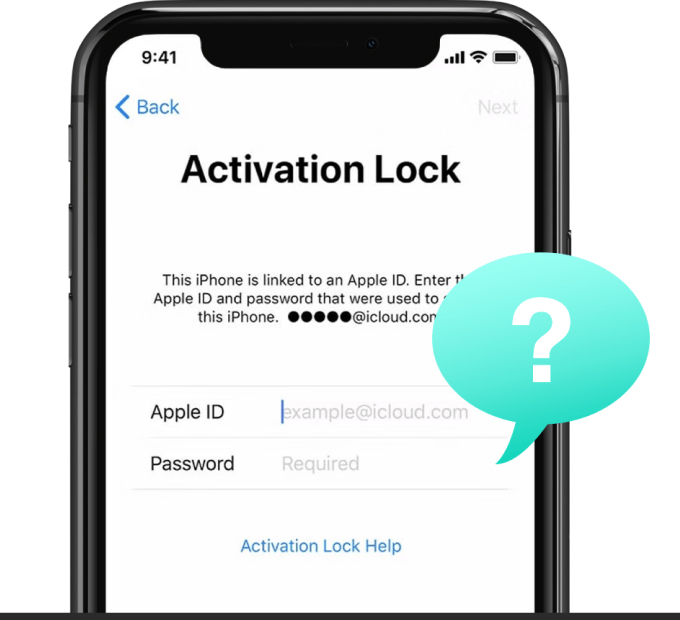 forgot activation lock password