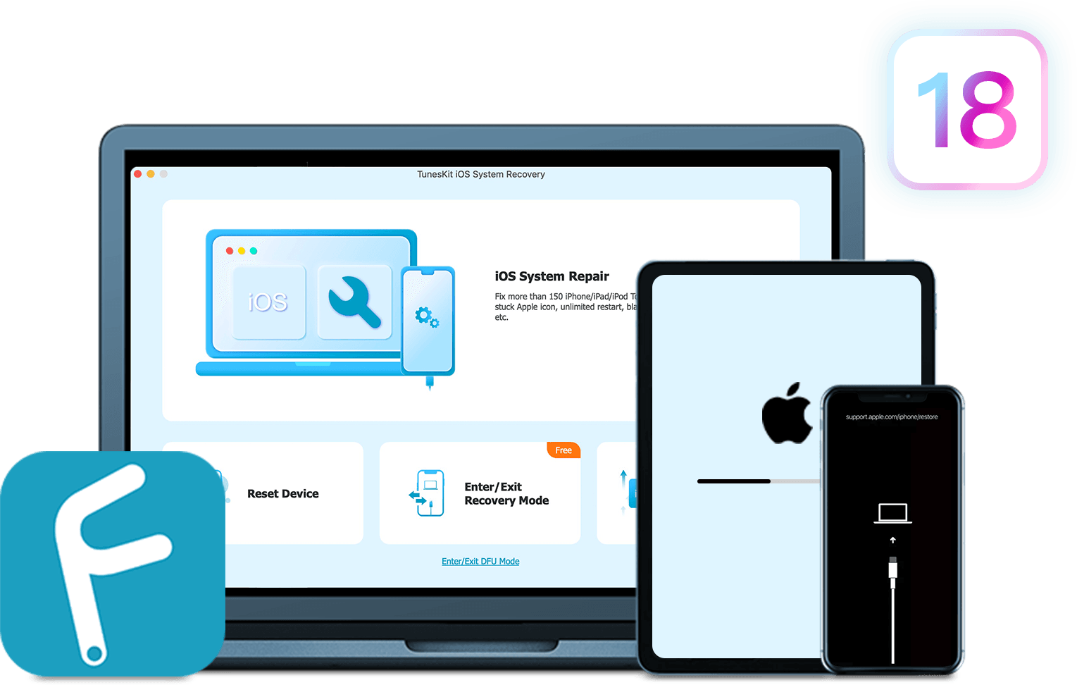 tuneskit ios system recovery for mac