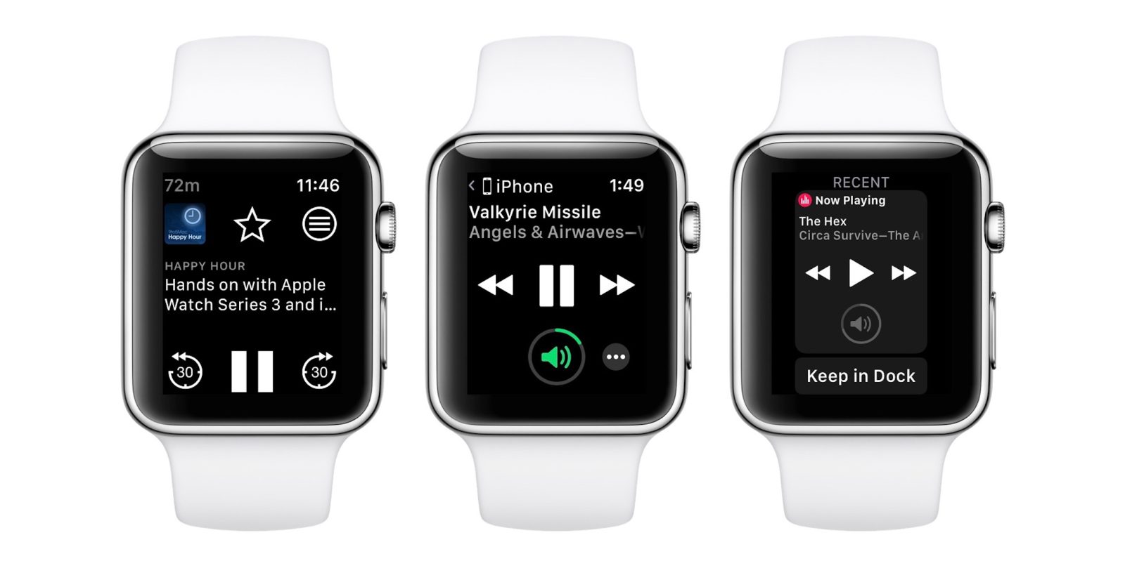 play music on apple watch